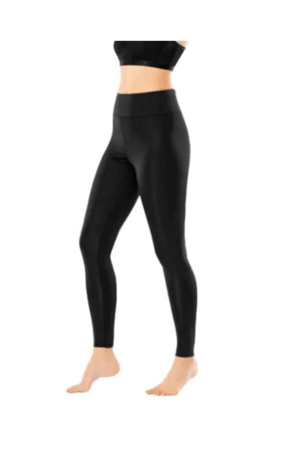 Kota 4086 Yarım Bel Dalgıç Sporcu Kadın Tayt Siyah - L-Xl - Image 1