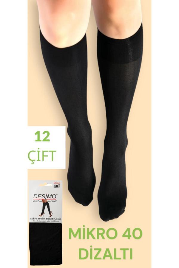Desimo 12’Li Mikro 40  Dizaltı Kadın Çorap - Image 1