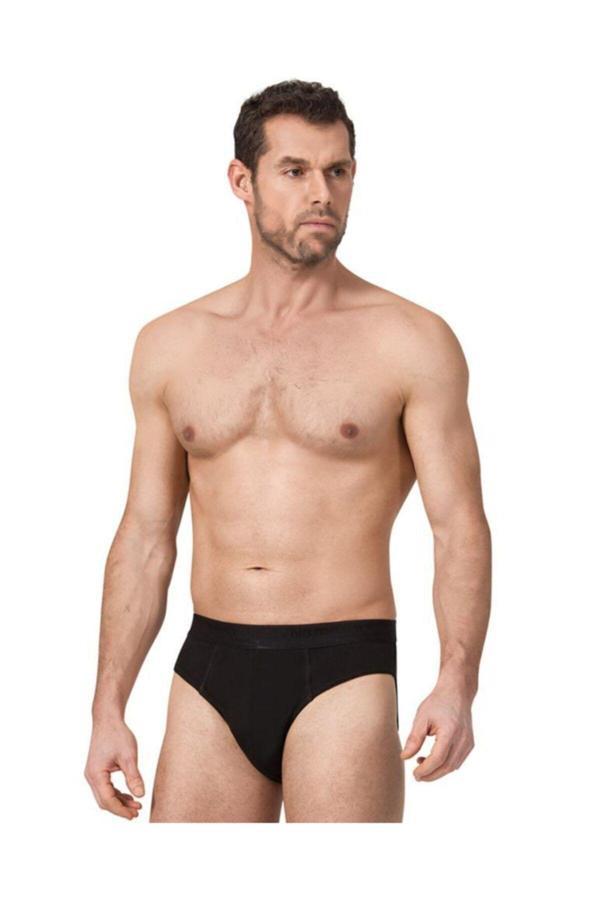 Namaldı Erkek Siyah Ribana Slip - Image 1