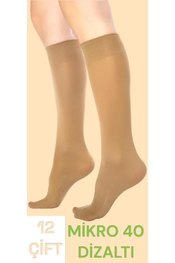 Desimo 12’Li Mikro 40  Dizaltı Kadın Çorap - Image 1