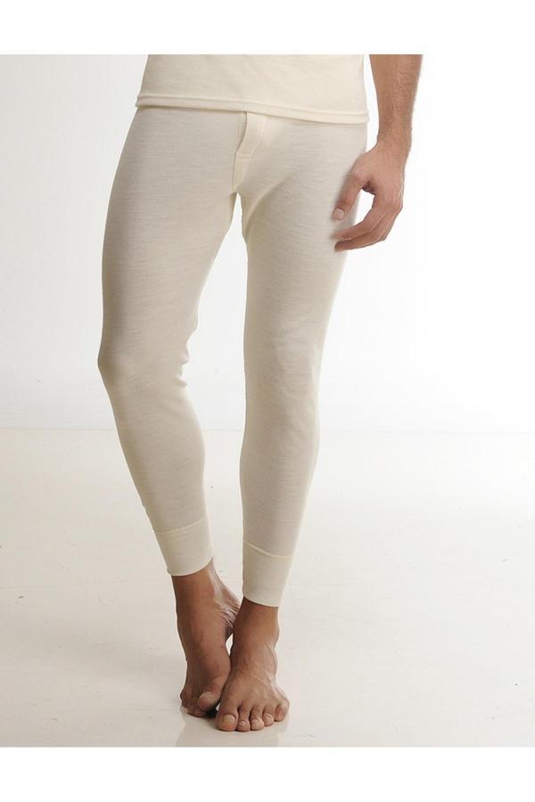 Hasyün Erkek Krem Yün Alt Içlik - Image 1