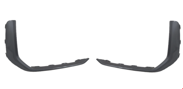 Audi A6 Ön Tampon Kaplaması Sol S-line (Gri) 2020 Sonrası Uyumlu - Image 1