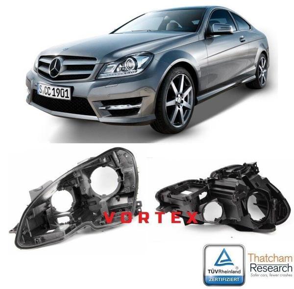 Mercedes C Serisi W204 Far Kasası Sağ 2011 Sonrası Uyumlu - Image 1