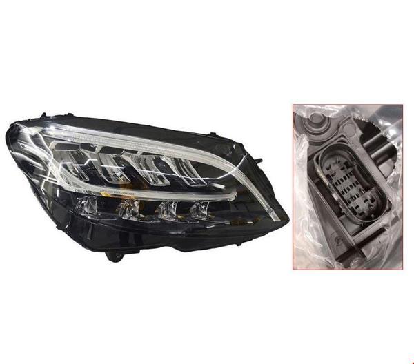 Mercedes W205 Ön Far Led Sağ (4 Pin) 2019 Sonrası Uyumlu - Image 1