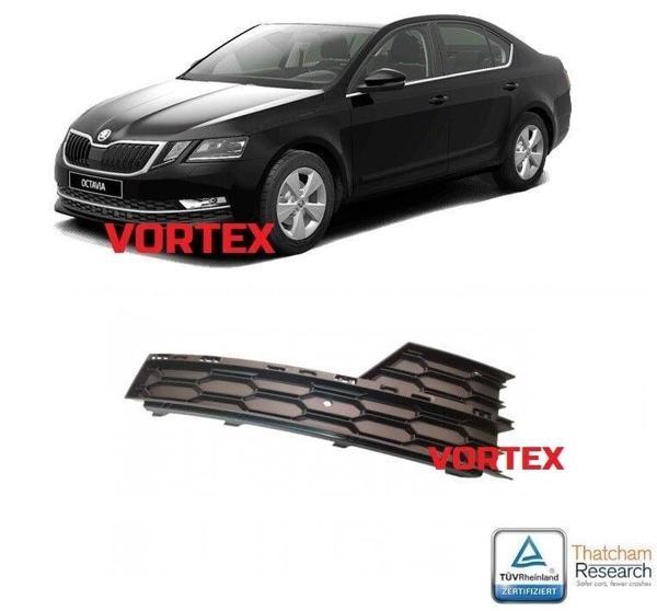 Skoda Octavia Ön Tampon Sis Kapağı Sağ 2017 Sonrası Uyumlu - Image 1