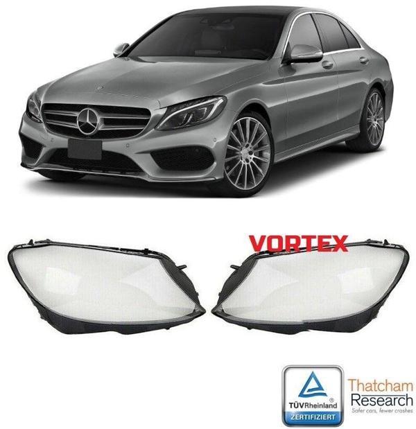 Mercedes-benz C Serisi W205 Ön Far Camı Sol 2014 Sonrası Uyumlu - Image 1