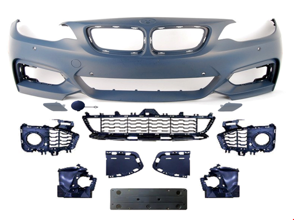 Bmw 4 Serisi F32 Ön Tampon Seti M-tech 2014 Sonrası Uyumlu - Image 1