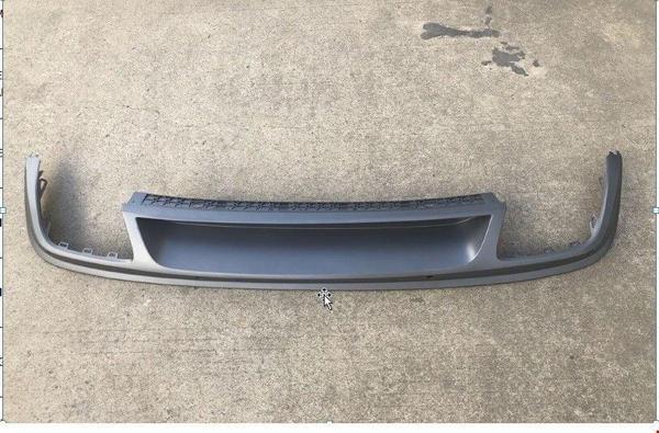 Volkswagen Tiguan Arka Tampon Spoileri (ÇIft Egzoz) 2017 Sonrası Uyumlu - Image 1