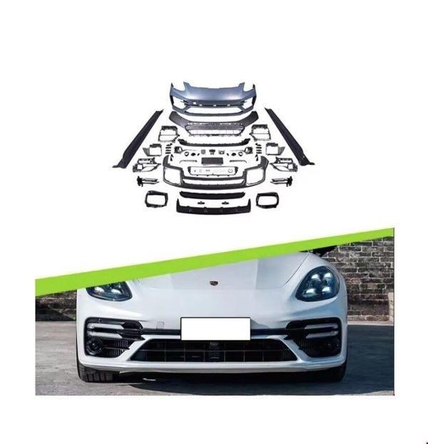 Porsche Panamera Turbo S Ön Tampon Seti 2020 Sonrası Uyumlu - Image 1