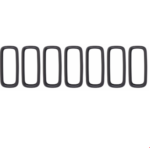 Jeep Renegade Ön Panjur İç Bakla Takım (Koyu Gri) 2014 Sonrası Uyumlu - Image 1