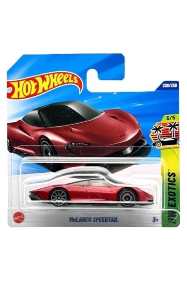 Hot Wheels - McLaren Speedtail - Kırmızı (1/64) 2025 Üretim - Image 1