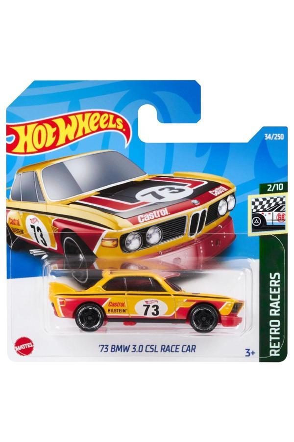 Hot Wheels - '73 Bmw 3.0 Csl Race Car - Sarı (1/64) 2022 Üretim - Image 1