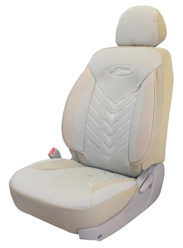 Volkswagen Taigo Uyumlu Keten Kumaş Oto Koltuk Kılıfı - Image 1