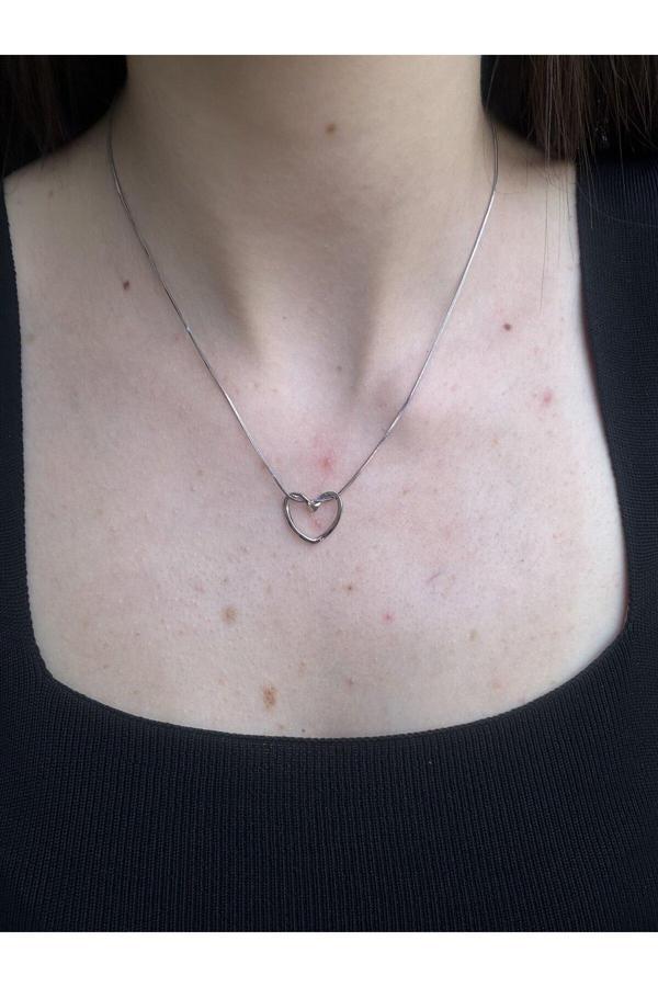 Atelier Emine Aşk Düğümü Silver Kolye - Image 1