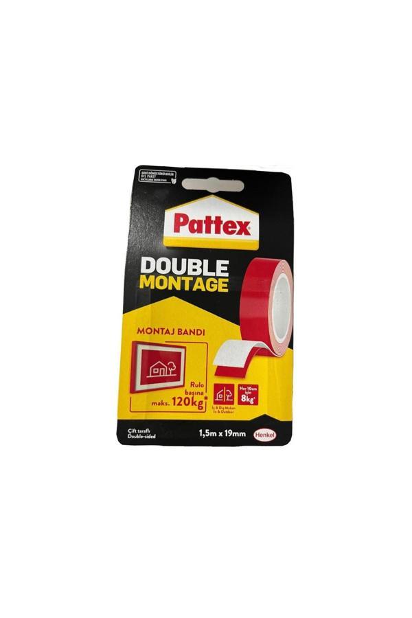 PATTEX DOUBLE MONTAJ BANDI 19MMX1.5MT 120 KG - Image 1