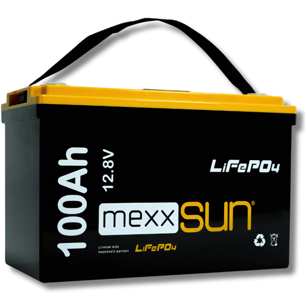 Mexxsun 12.8 V 100 AH Lityum Akü   - Image 1