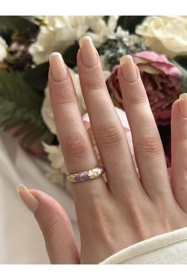 Atelier Emine Mineli Mor Yüzük - Image 1