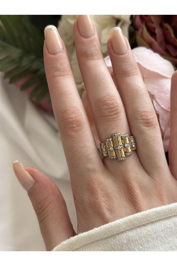 Atelier Emine Gold Basamak Yüzük - Image 1