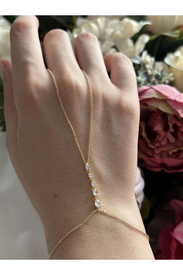 Atelier Emine Zirkon Taş Detay Şahmeran - Image 1