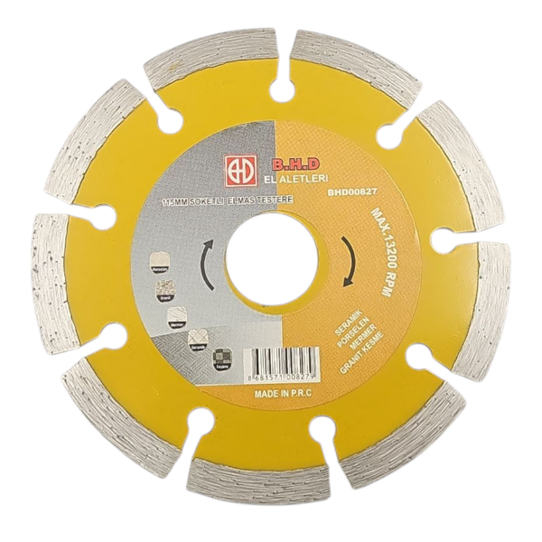 Fixonic B.H.D BHD00827 115mm Soketli Elmas Testere (Mermer, Granit, Seramik)  - Image 1
