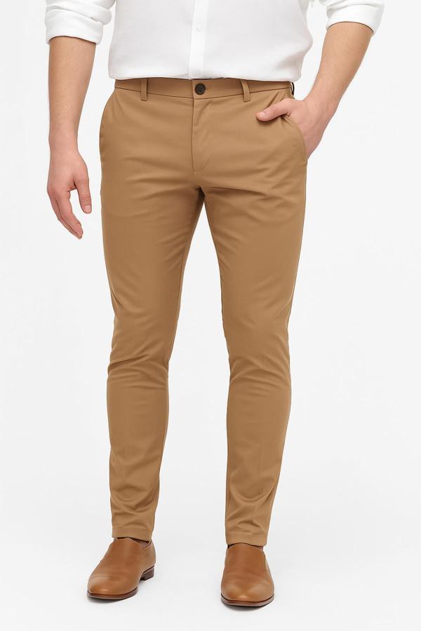 Erkek Yıkamalı Pantolon Slim Fit - Image 1