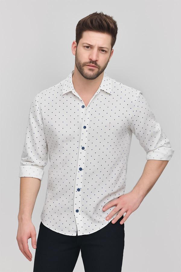 Erkek Slim Fit Gömlek - Image 1