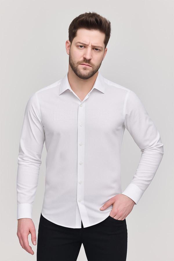 Erkek Slim Fit Gömlek - Image 1