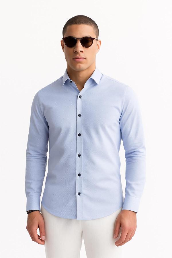 Erkek Slim Fit Gömlek - Image 1