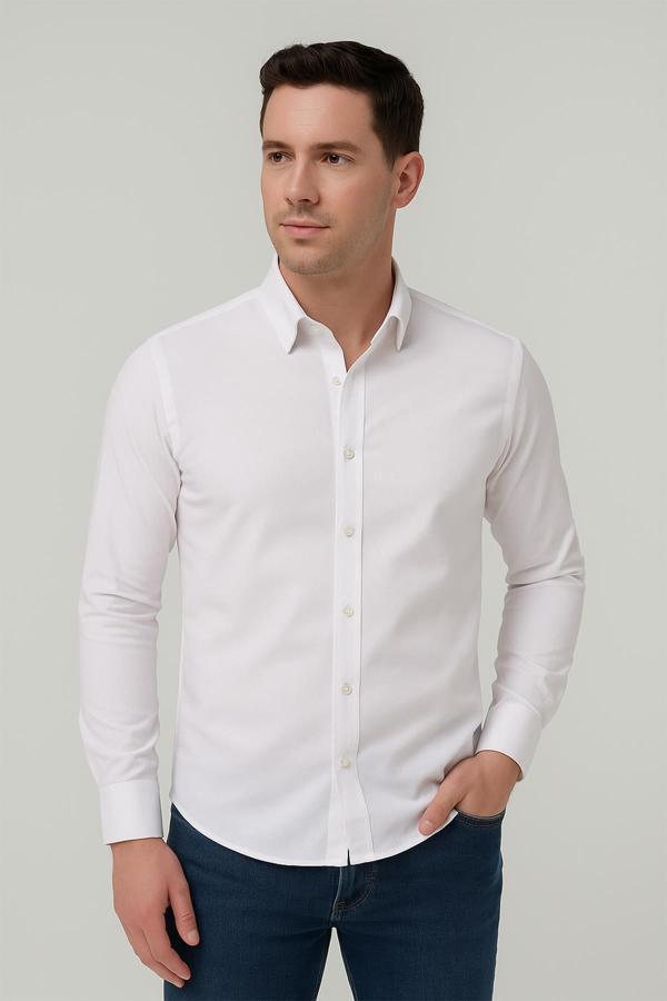 Erkek Slim Fit Gömlek - Image 1