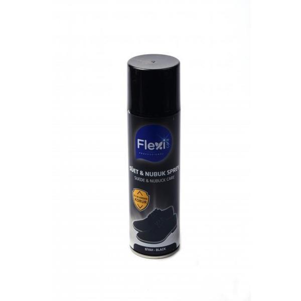 Flexi Süet Spreyi 250 ML Siyah Süet Nubuk Canlandırıcı Sprey - Image 1