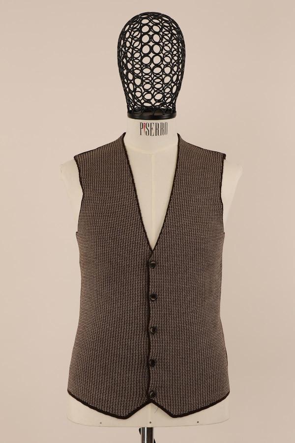 Slim Fit Yünlü Desenli Spor Triko - Image 1