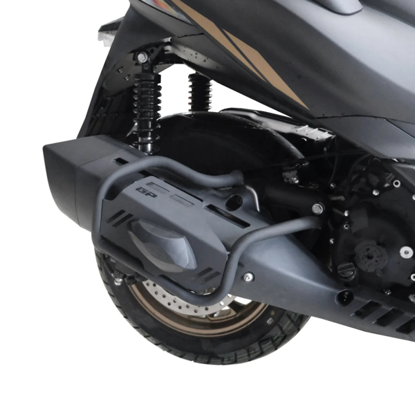 GP KOMPOZİT ZONTES ZT250T-E 2024  EGZOZ KORUMA DEMİRİ SİYAH - Image 1