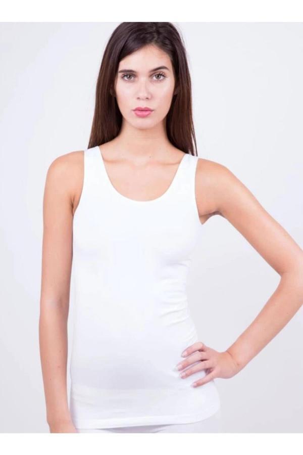 Elite Life AT-02-838 Kadın Dikişsiz Esnek Kalın Askılı Uzun Atlet - Image 1