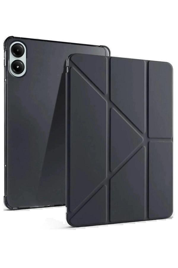 Xiaomi Redmi Pad Pro 12.1 Kılıf Kalemlikli Mars Tablet Kılıfı - Siyah - Image 1