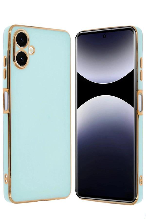 Samsung Galaxy A06 Kılıf Volet Silikon - Açık Yeşil - Image 1
