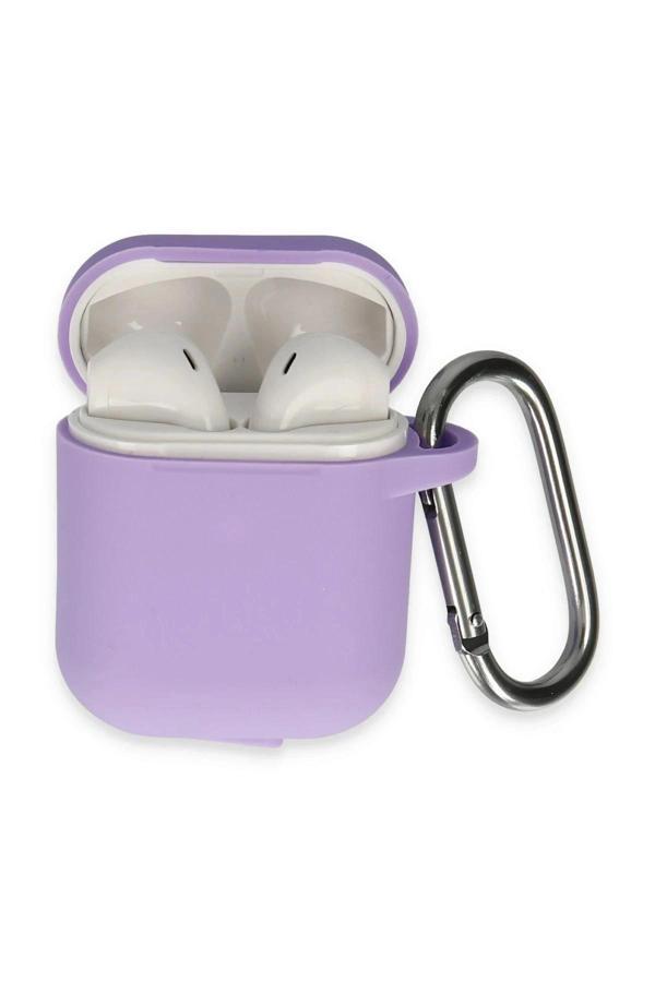 Airpods 2 (2.nesil) Hang Kılıf - Lila - Image 1
