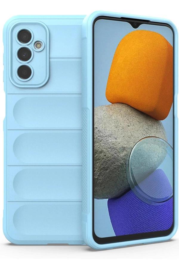 Samsung Galaxy M23 Kılıf Optimum Silikon - Sky Blue - Image 1