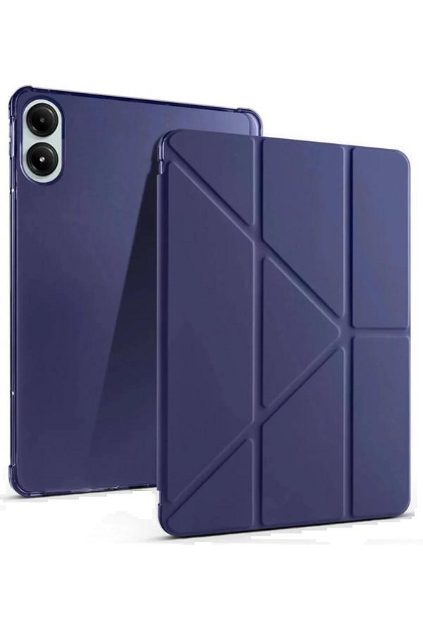 Xiaomi Redmi Pad Pro 12.1 Kılıf Kalemlikli Mars Tablet Kılıfı - Lacivert - Image 1