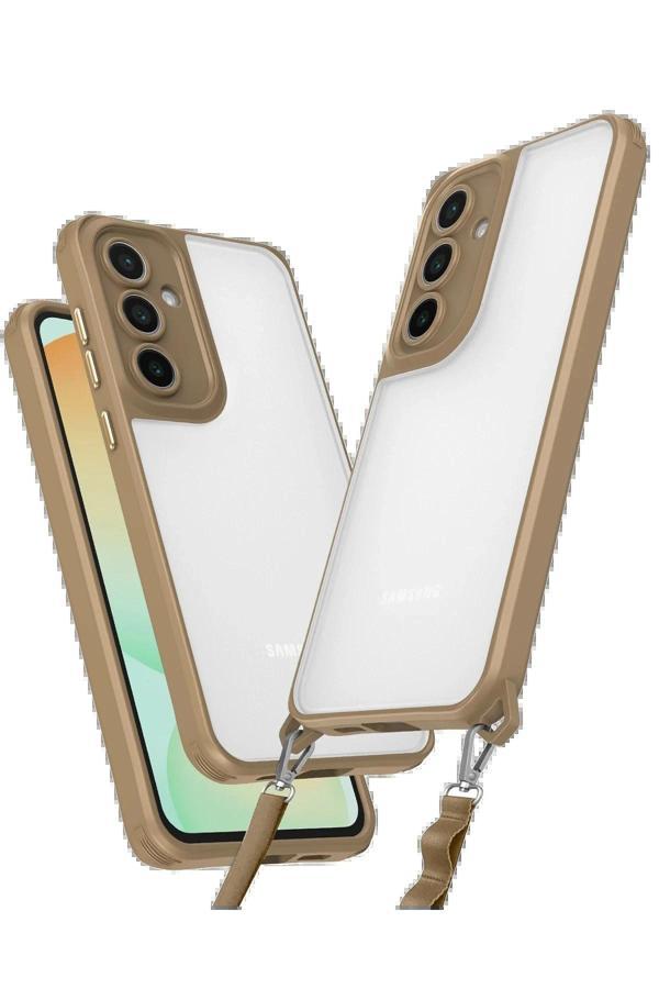 Samsung Galaxy A14 4G Kılıf Penta Silikon Kılıf - Çöl Titanyum - Image 1