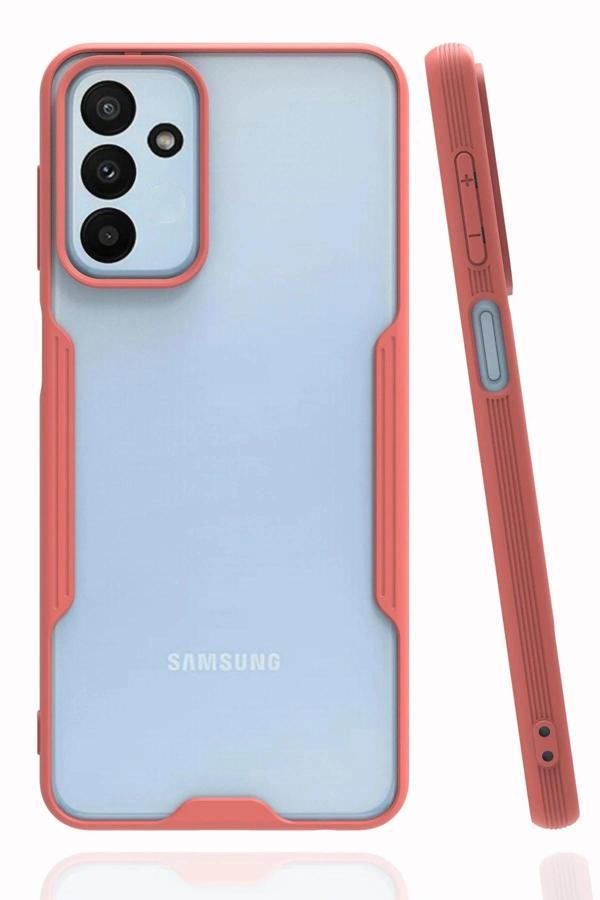 Samsung Galaxy M23 Kılıf Platin Silikon - Pembe - Image 1