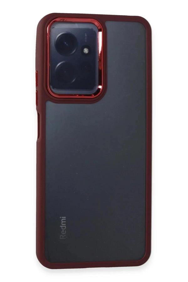 Xiaomi Redmi Note 12 4G Kılıf Dora Kapak - Kırmızı - Image 1