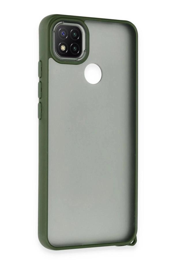 Xiaomi Redmi 9C Kılıf Elegant Kapak - Yeşil - Image 1