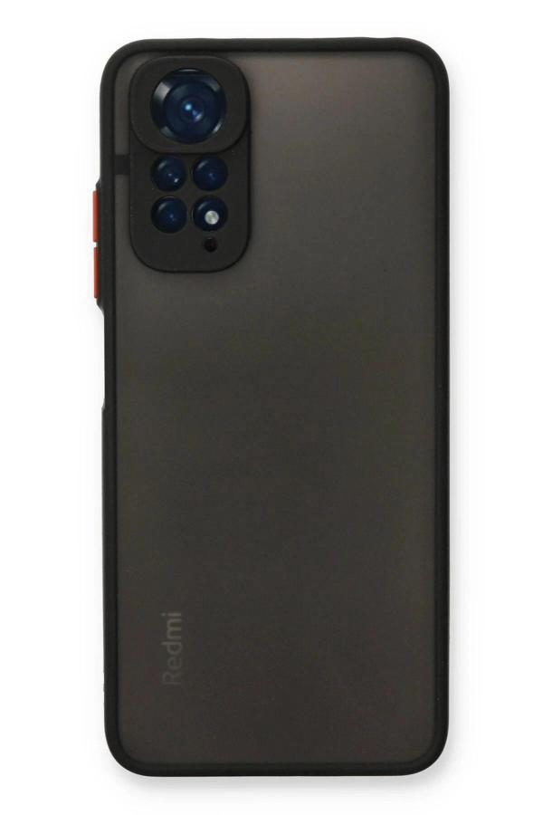 Xiaomi Redmi Note 11 Kılıf Montreal Silikon Kapak - Siyah - Image 1