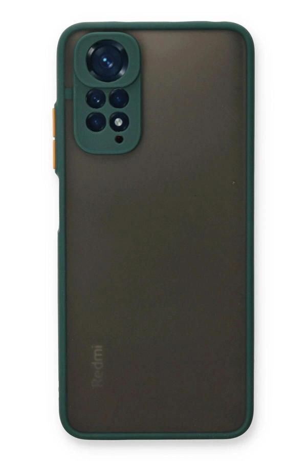 Xiaomi Redmi Note 11 Kılıf Montreal Silikon Kapak - Yeşil - Image 1