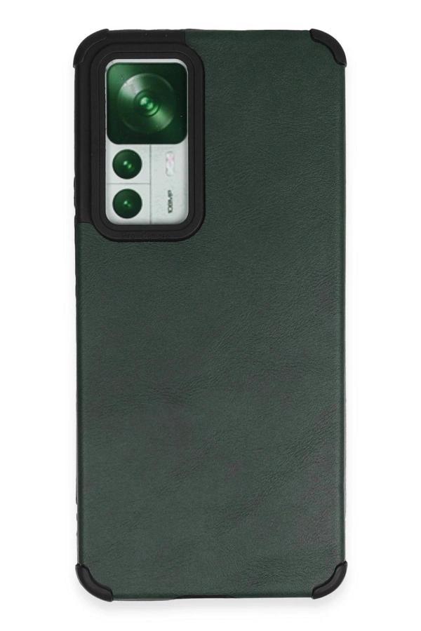 Xiaomi Mi 12T Kılıf Loop Deri Silikon - Yeşil - Image 1