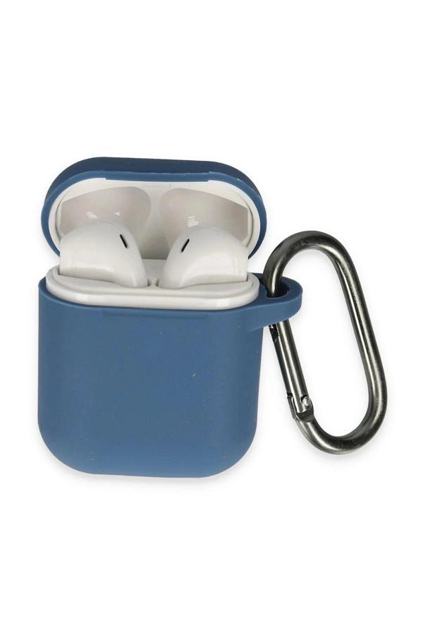 Airpods 2 (2.nesil) Hang Kılıf - Lacivert - Image 1