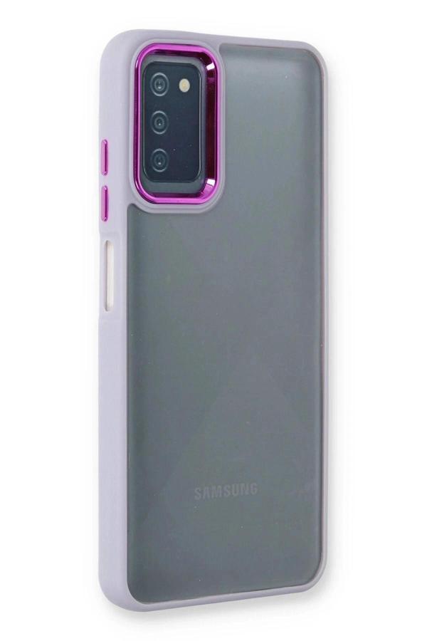 Samsung Galaxy A03S Kılıf Dora Kapak - Lila - Image 1