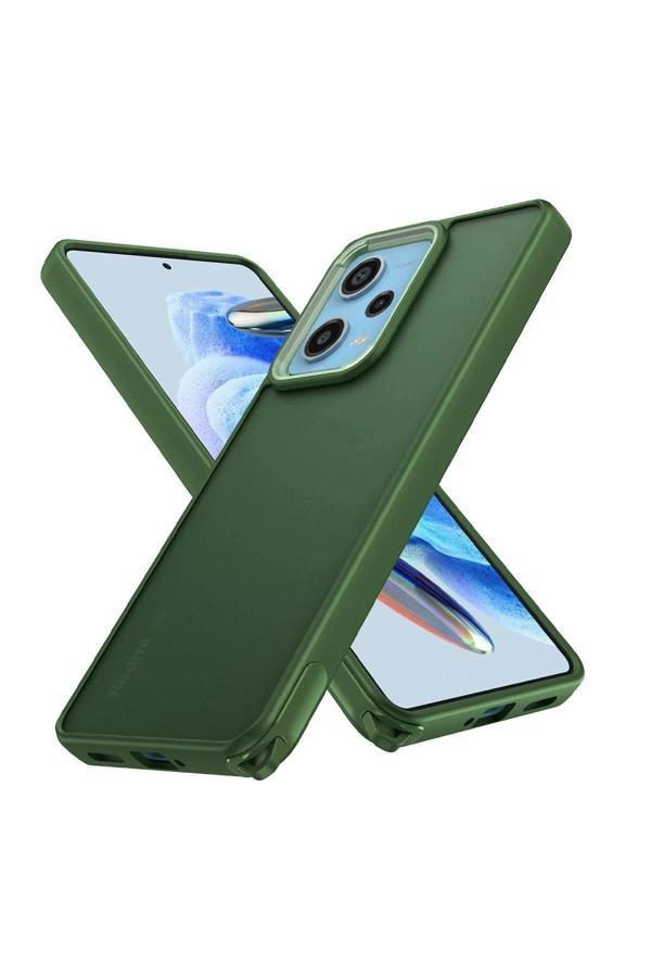 Xiaomi Redmi Note 12 Pro 5G Kılıf Elegant Kapak - Yeşil - Image 1