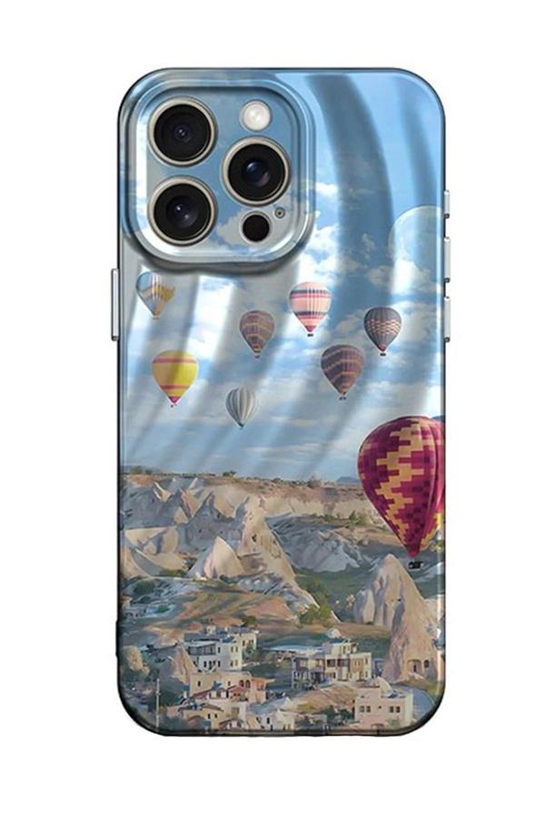 iPhone 14 Pro Max Kılıf Crew Desenli Kapak - Kapadokya - Image 1