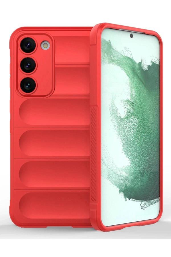 Samsung Galaxy S23 Plus Kılıf Optimum Silikon - Kırmızı - Image 1